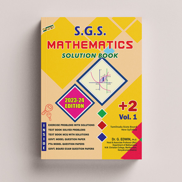 XII Mathematics - Solution Book Vol.1 (English Medium)  