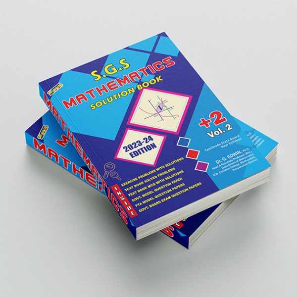 XII Mathematics - Solution Book Vol.2 (English Medium) PDF